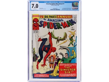 Marvel Comics Amazing Spider-Man Annual #1 CGC 7.0