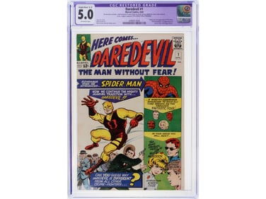Marvel Comics Daredevil #1 CGC 5.0 RES
