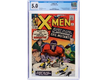 Marvel Comics X-Men #4 CGC 5.0
