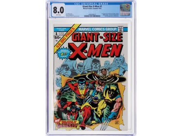 Marvel Comics Giant Size X-Men #1 CGC 8.0