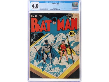 D.C. Comics Batman #10 CGC 4.0