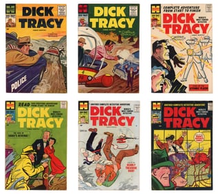 (25) Dick Tracy Comics Monthly Issues