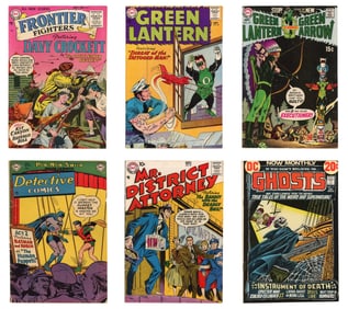 (21) Early DC Comic Book Issues