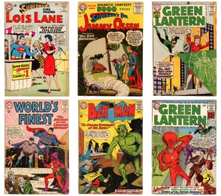 Silver & Bronze Age DC Comic Lot