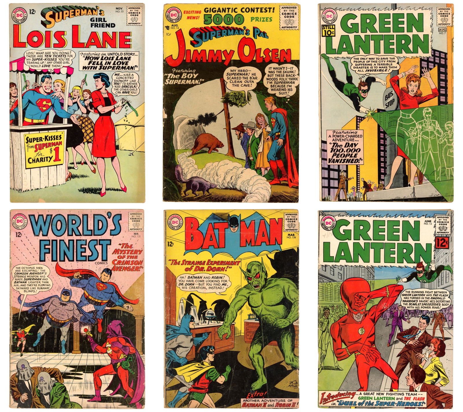 Silver & Bronze Age DC Comic Lot (1 of 2)