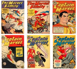 (6) Captain Marvel & Marvel Family Issues