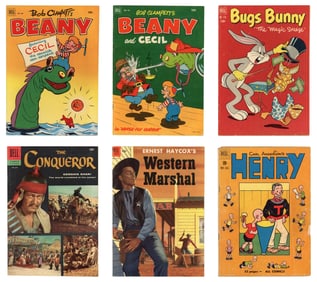 (21) Assorted Dell Comic Book Issues