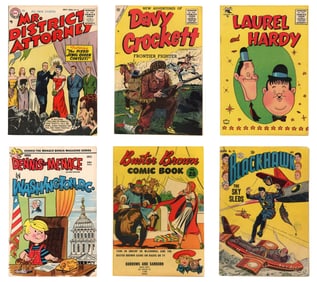 Mixed Comic Lot, Golden / Silver / Bronze Age