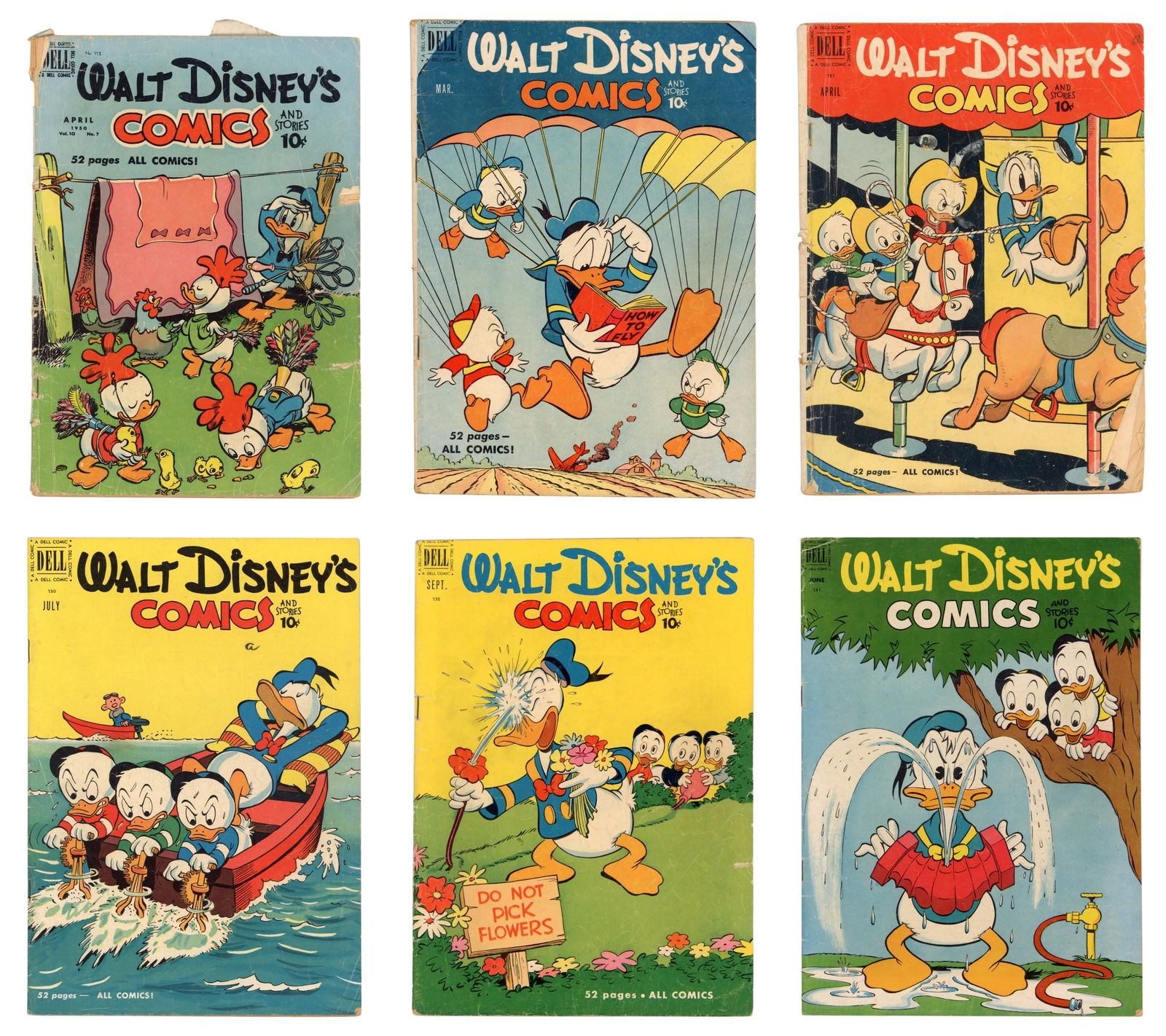 Walt Disney's Comics and Stories Group Lot (1 of 2)