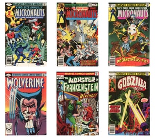 Marvel Comic Book Lot, Mixed Titles