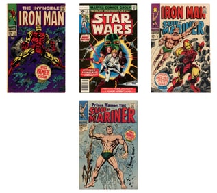 (4) Marvel Comic Lot Key Issues