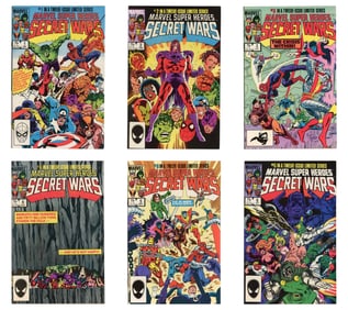 Marvel Super Heroes Secret Wars #1-12