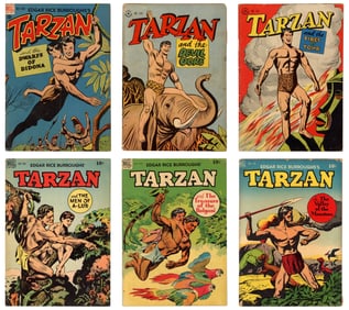 (16) Tarzan Comic Book Issues