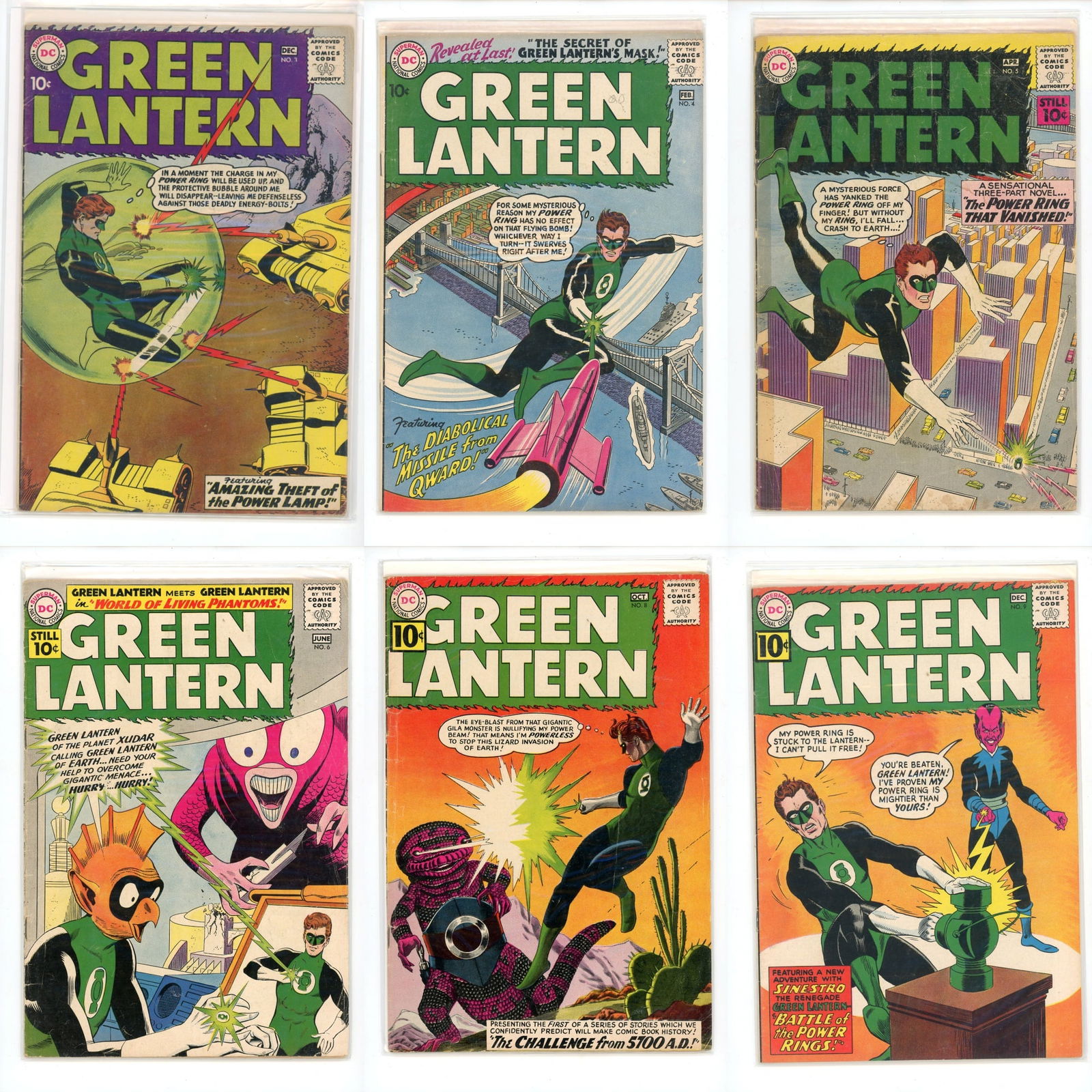 Green Lantern Comic Lot (20) Early Issues (1 of 4)