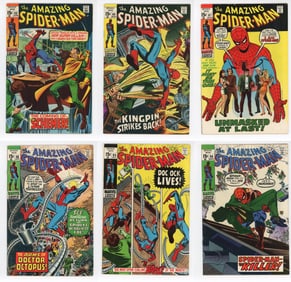 (12) Early Marvel Amazing-Spider Man Issues