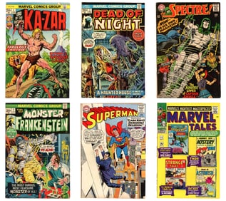 180+ Silver-Bronze Age Comics