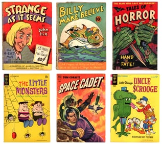 100+ Silver-Bronze Age Comics