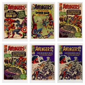 (98) Marvel Avengers Comic Issues, Many Keys