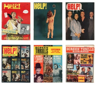 Large Format Magazine Lot