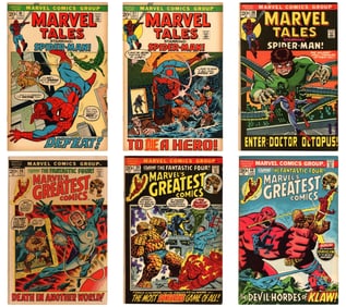 Estate Comic Lot. High Grade Bronze Age Marvel Lot