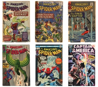 Estate Comic Book Lot, 4 Long Boxes