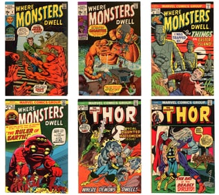 Mixed Comic Lot - Marvel, DC  & Dell Titles