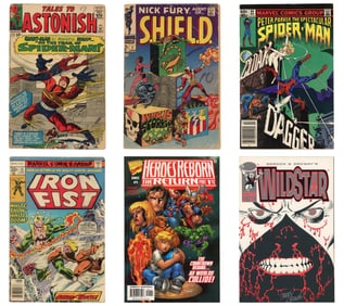 Estate Comic Book Lot, 4 Long Boxes
