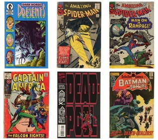 Estate Comic Book Lot, 4 Long Boxes