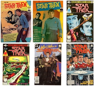 Assorted Star Trek & Other Comics Book Titles
