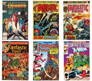 Estate Comic Lot. High Grade Marvel Comic Lot