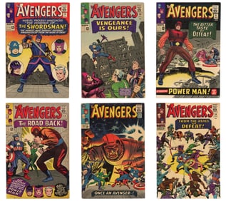 Marvel Avengers #19-306 Complete Run