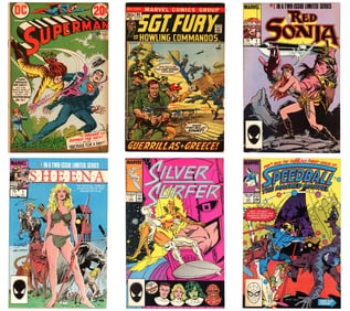 Estate Comic Lot. High Grade Marvel & DC Lot