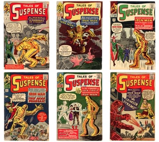 Marvel Tales of Suspense #41-99, Near Complete Run