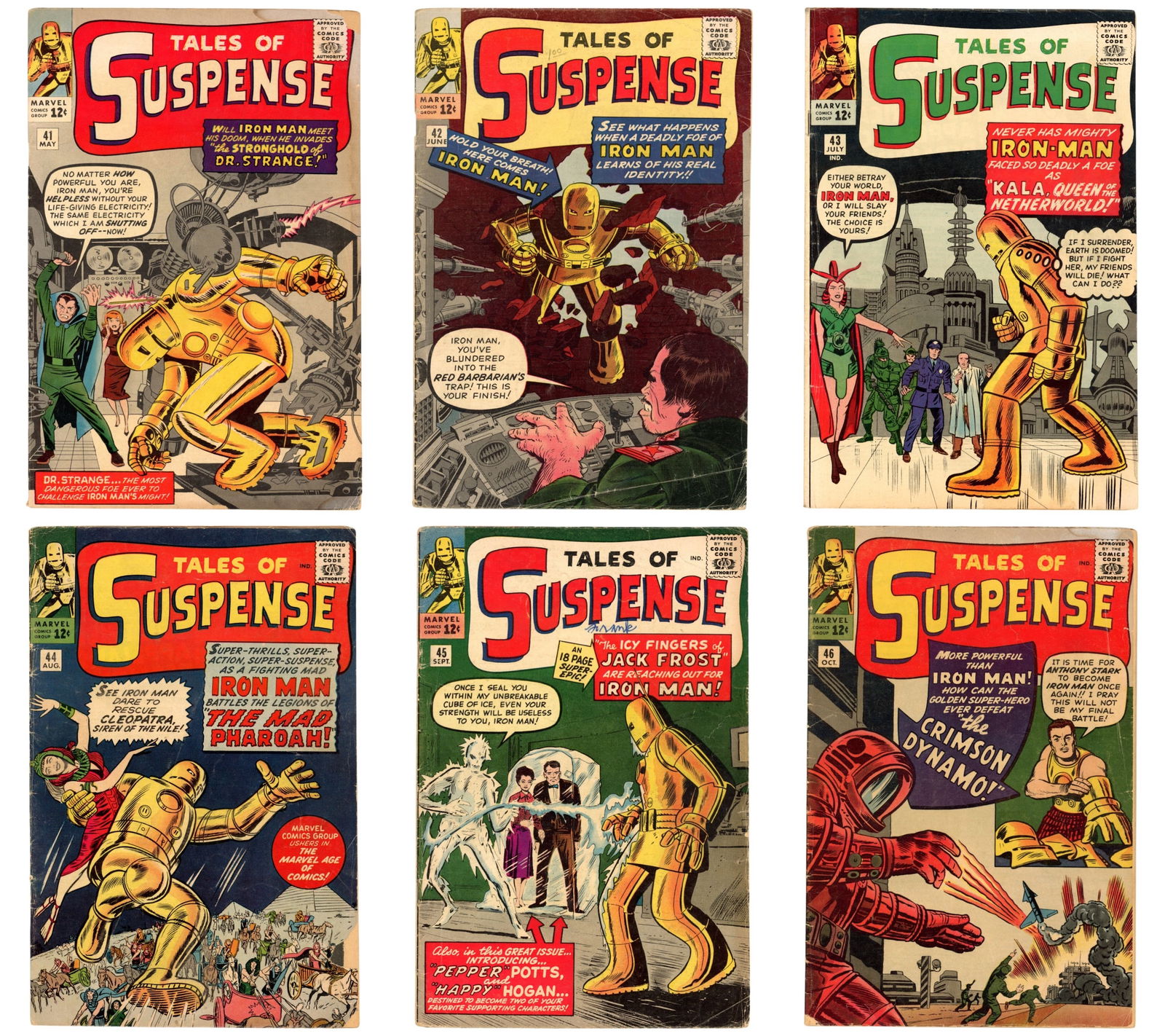 Marvel Tales of Suspense #41-99, Near Complete Run (1 of 3)