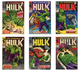 Marvel Incredible Hulk #102-353 Near Complete Run