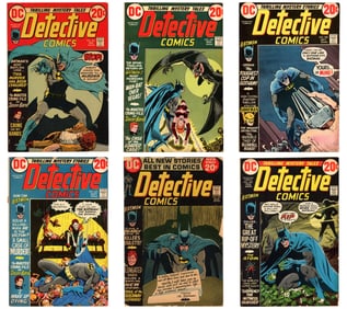 Estate Comic Lot. High Grade Detective Comics Lot