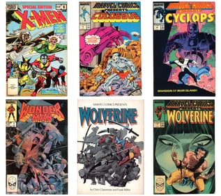Estate Comic Lot. High Grade Marvel Modern Books