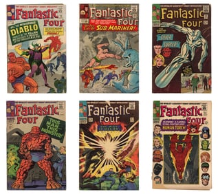Marvel Fantastic Four #50-324 Near Complete Run