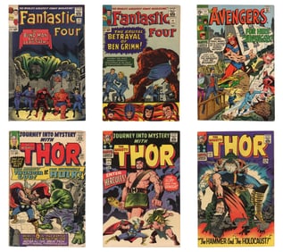 (25) Silver Age Marvel Comics Issues