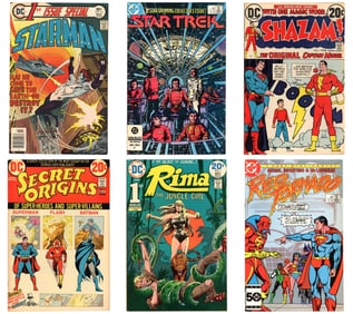 Estate Comic Lot. High Grade DC Bronze Age Books