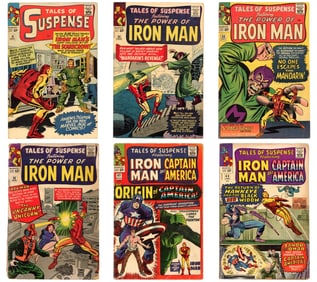 (39) Marvel Comics Tales of Suspense Issues