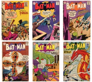 (60) DC Comics Batman Issues