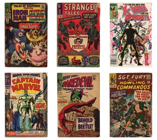 Estate Comic Lot, 3 Tubs, Marvel & DC Titles