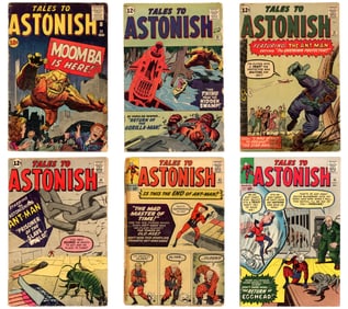 (101) Marvel Comics Tales to Astonish Issues