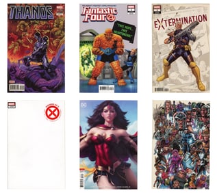 Longbox of Assorted Variant Comics