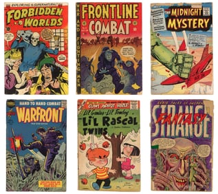 Golden Age Magazine & Comic Book Lot