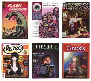 Science Fiction Fanzine & Magazine Comic Lot