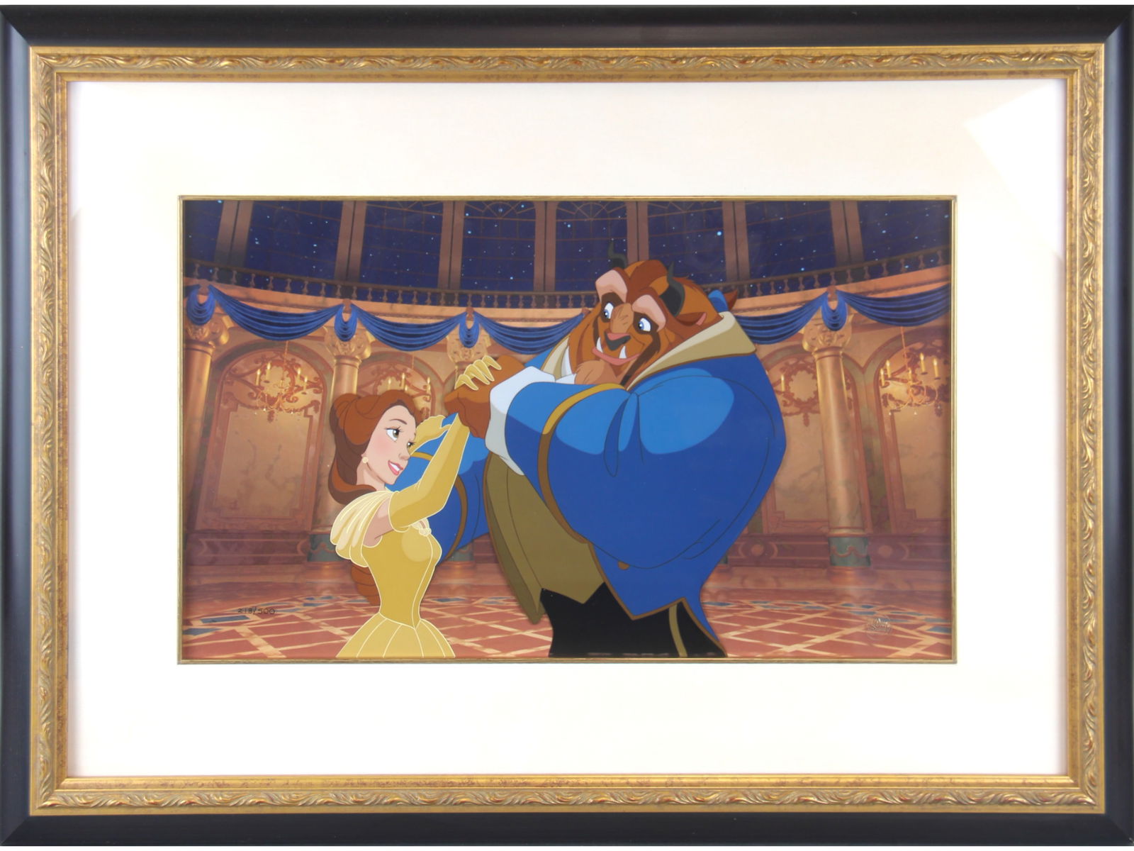 Beauty and the Beast Limited Edition Cel (1 of 4)