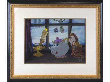 Beauty and the Beast Limited Edition Cel