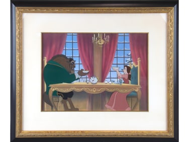 Beauty and the Beast Limited Edition Cel